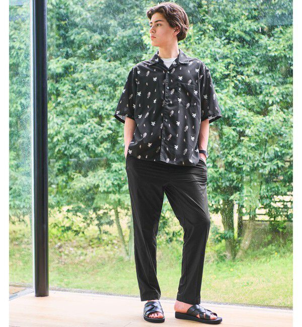 UNITED ARROWS green label relaxing「ナイロン ツイル オルマイ イージーパンツ  R2 -ストレッチ・接触冷感-」|その他|