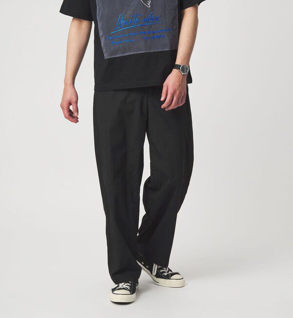 UNITED ARROWS green label relaxing「ナイロン ツイル バレル ユーティリティ パンツ W4 -ストレッチ・接触冷感-」|その他|