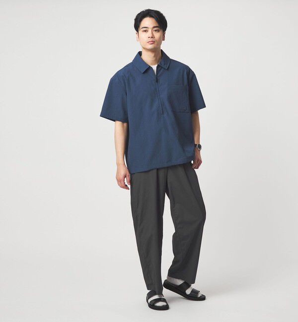 UNITED ARROWS green label relaxing「ナイロン ツイル バレル ユーティリティ パンツ W4 -ストレッチ・接触冷感-」|その他|
