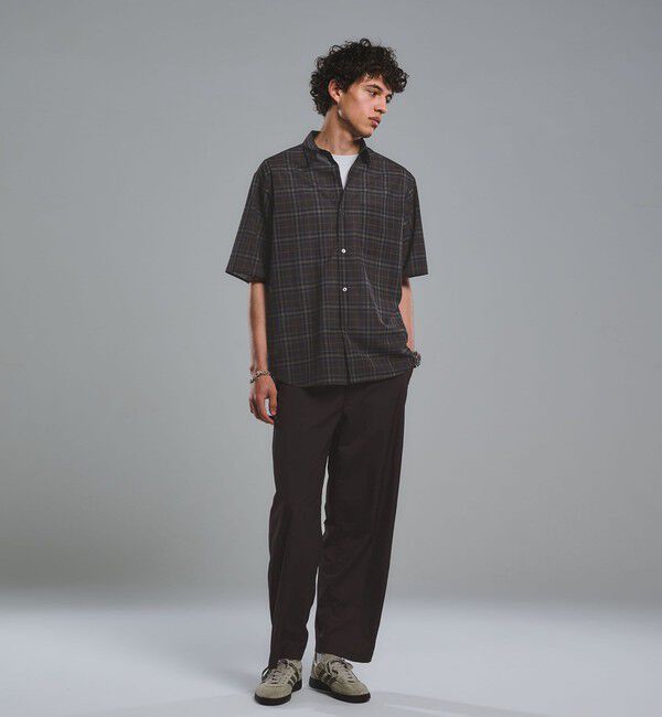 UNITED ARROWS green label relaxing「ナイロン ツイル バレル ユーティリティ パンツ W4 -ストレッチ・接触冷感-」|その他|
