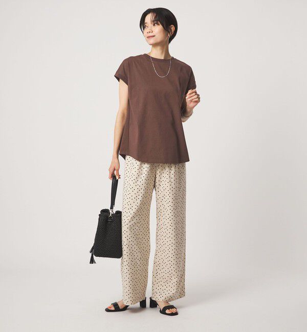 UNITED ARROWS green label relaxing「バックスリット   プルオーバー カットソー 制菌」|Tシャツ・カットソー|