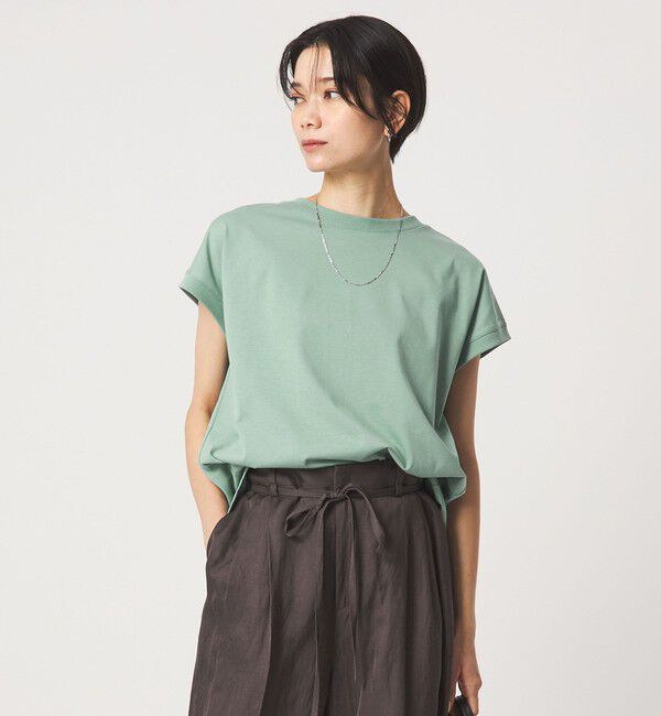 UNITED ARROWS green label relaxing「バックスリット   プルオーバー カットソー 制菌」|Tシャツ・カットソー|