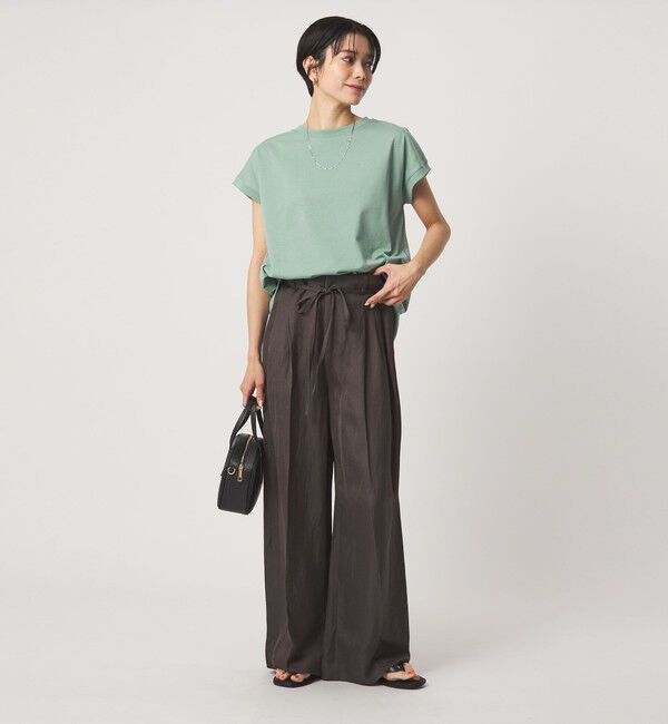UNITED ARROWS green label relaxing「バックスリット   プルオーバー カットソー 制菌」|Tシャツ・カットソー|