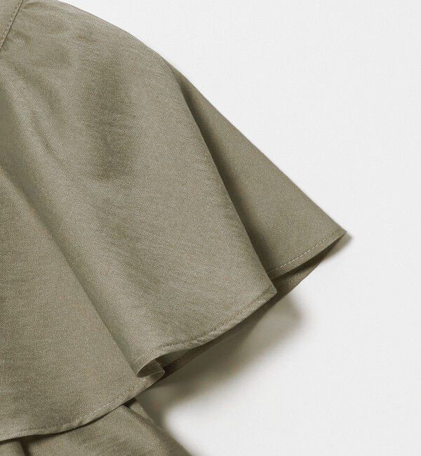 UNITED ARROWS green label relaxing「シアー ランダムフリル ブラウス」|シャツ・ブラウス|