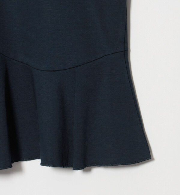 UNITED ARROWS green label relaxing「スムース イレヘム ペプラム カットソー 接触冷感」|Tシャツ・カットソー|