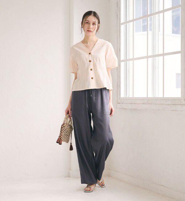 BEAUTY&YOUTH UNITED ARROWS「ツイルパッチポケットイージーパンツ ウォッシャブル」|その他|
