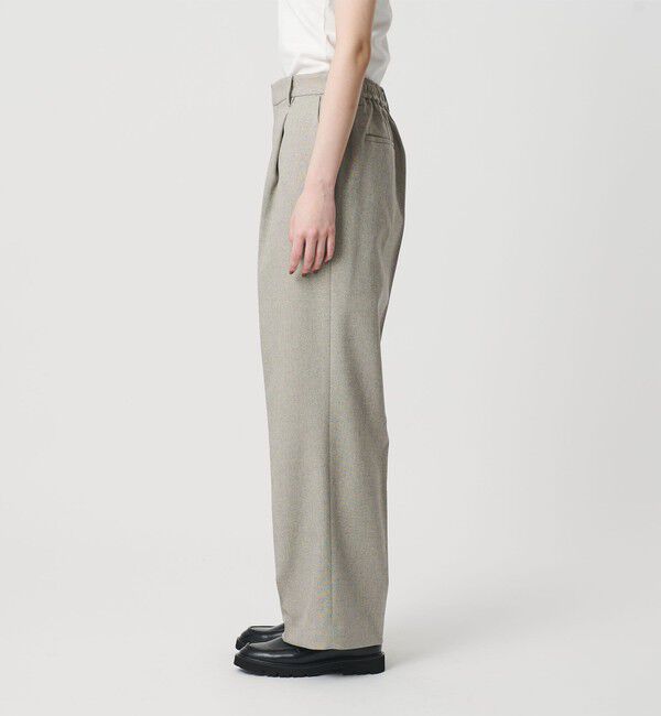 BEAUTY&YOUTH UNITED ARROWS「リネンライク ワイドストレートパンツ ウォッシャブル」|その他|