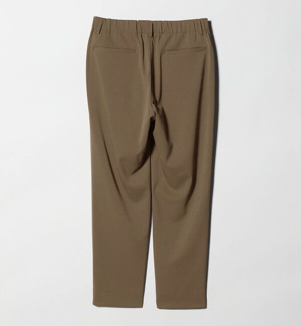 BEAUTY&YOUTH UNITED ARROWS「トリクシオン/TRIXION シャンブレー 1P テーパード スラックス NO.5 セットアップ対応 ウォッシャブル」|チノ|
