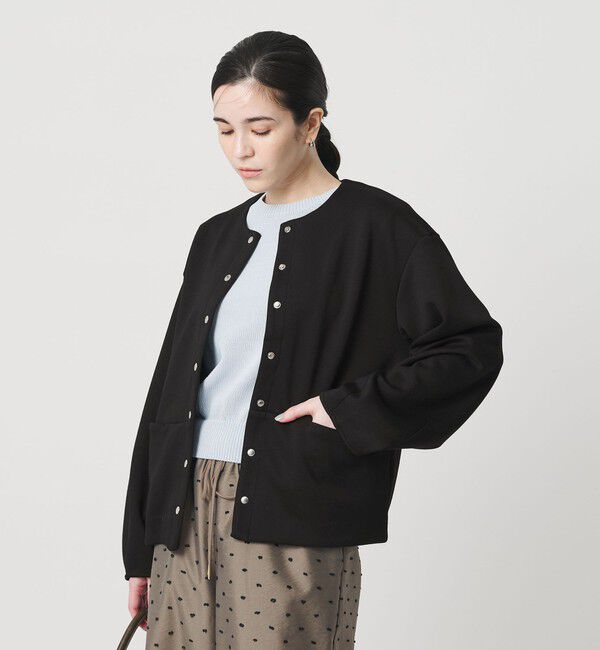 BEAUTY&YOUTH UNITED ARROWS「【WEB限定】エアリーポンチ スナップボタンカーディガン」|カーディガン|