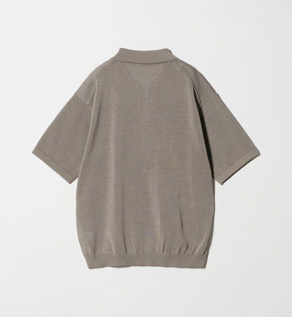 BEAUTY&YOUTH UNITED ARROWS「シャイン ギマ スキッパー ポロニット ウォッシャブル」|ニット・セーター|