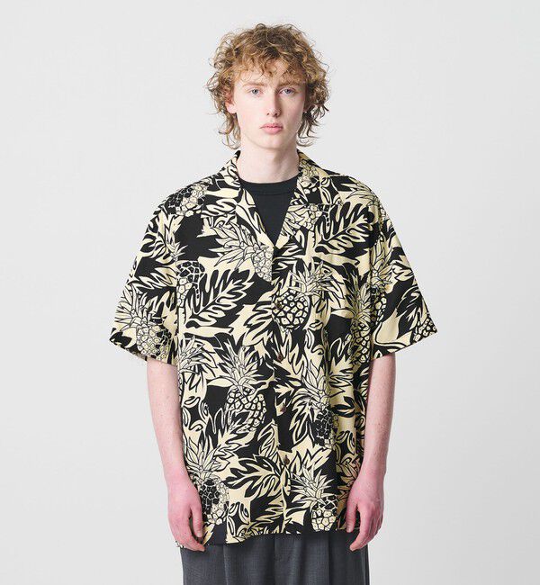 BEAUTY&YOUTH UNITED ARROWS「＜TWO PALMS＞ WILD PINEAPPLE オープンカラー シャツ」|シャツ・ブラウス|