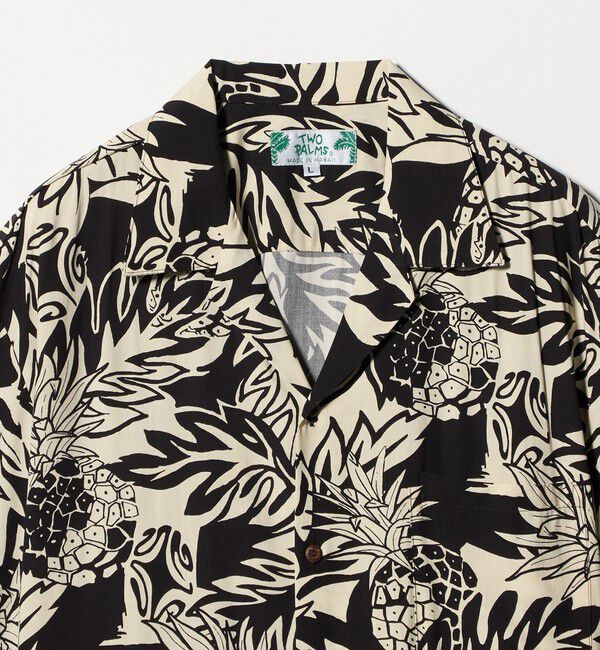 BEAUTY&YOUTH UNITED ARROWS「＜TWO PALMS＞ WILD PINEAPPLE オープンカラー シャツ」|シャツ・ブラウス|