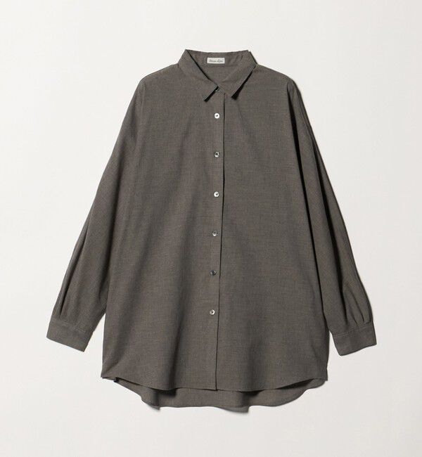 STEVEN ALAN「＜Steven Alan＞メランジ コットン ドルマン スリーブ シャツ」|シャツ・ブラウス|