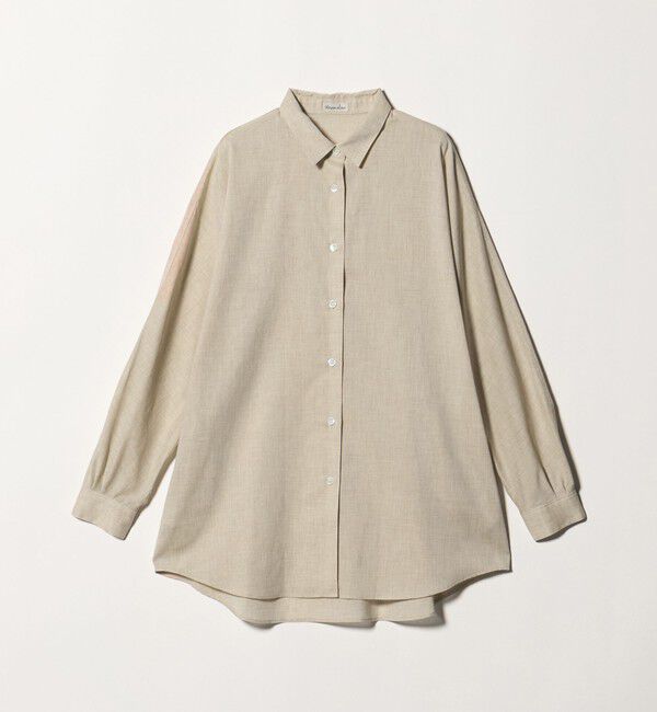 STEVEN ALAN「＜Steven Alan＞メランジ コットン ドルマン スリーブ シャツ」|シャツ・ブラウス|