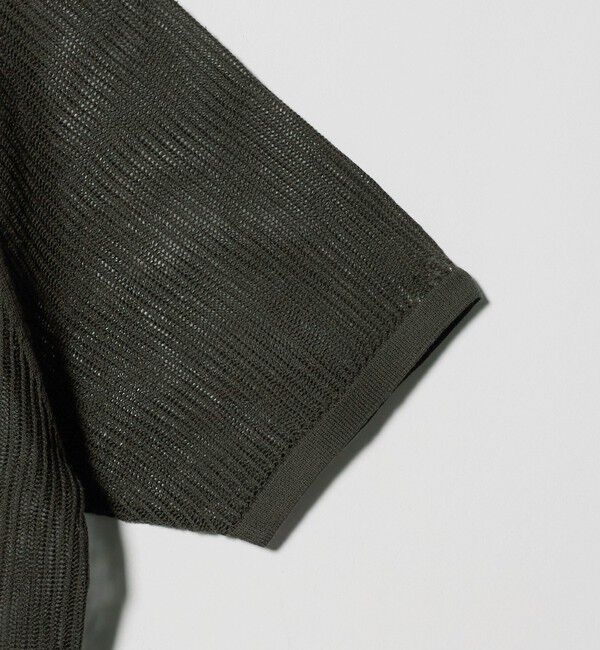 BEAUTY&YOUTH UNITED ARROWS「メッシュ ラグランスリーブ ニットプルオーバー ウォッシャブル」|ニット・セーター|