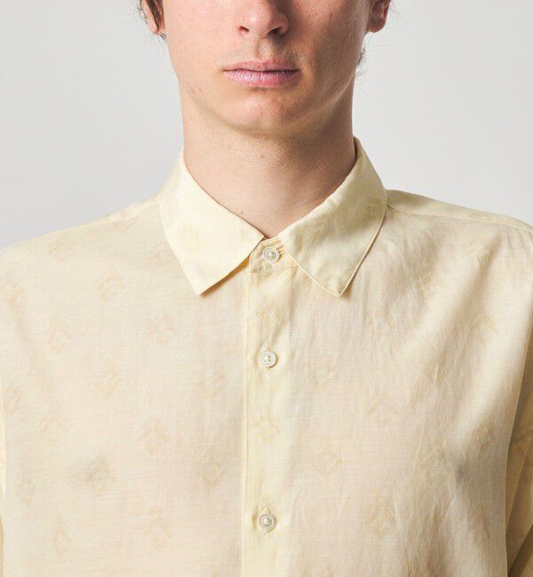 STEVEN ALAN「＜Steven Alan＞ プリント レギュラーカラー ショートスリーブ シャツ BOX」|シャツ・ブラウス|