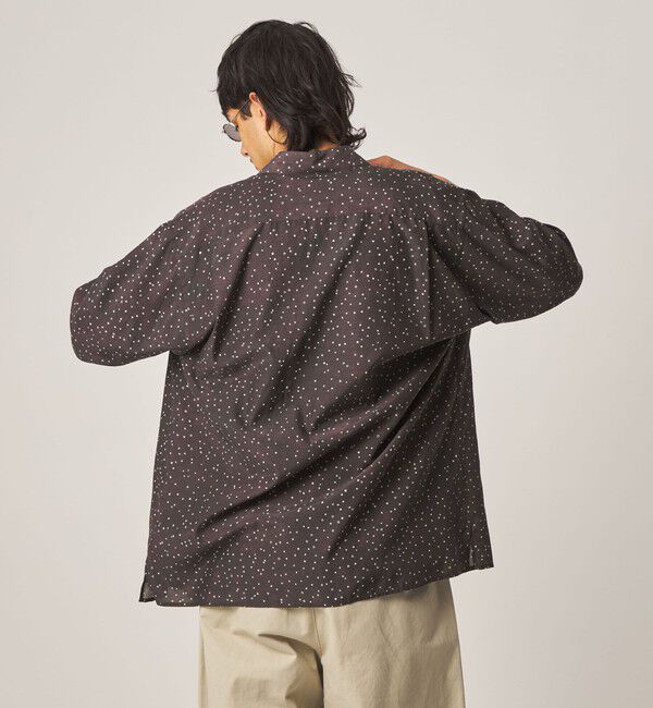 STEVEN ALAN「＜Steven Alan＞ プリント レギュラーカラー ショートスリーブ シャツ BOX」|シャツ・ブラウス|