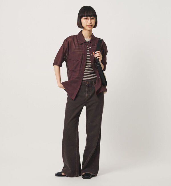 BEAUTY&YOUTH UNITED ARROWS「コットンツイル シアー サファリシャツ」|シャツ・ブラウス|