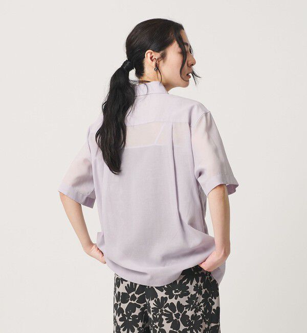 BEAUTY&YOUTH UNITED ARROWS「コットンツイル シアー サファリシャツ」|シャツ・ブラウス|