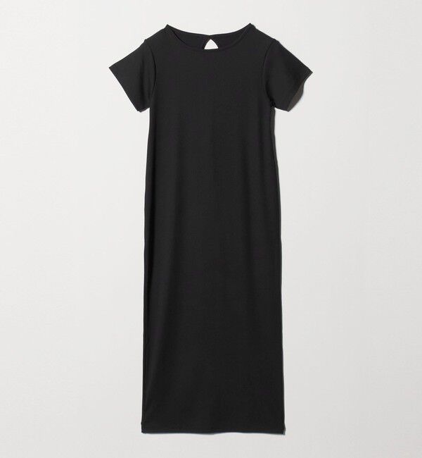 BEAUTY&YOUTH UNITED ARROWS「【WEB限定】リブショートスリーブ カットソーワンピース」|ワンピース|