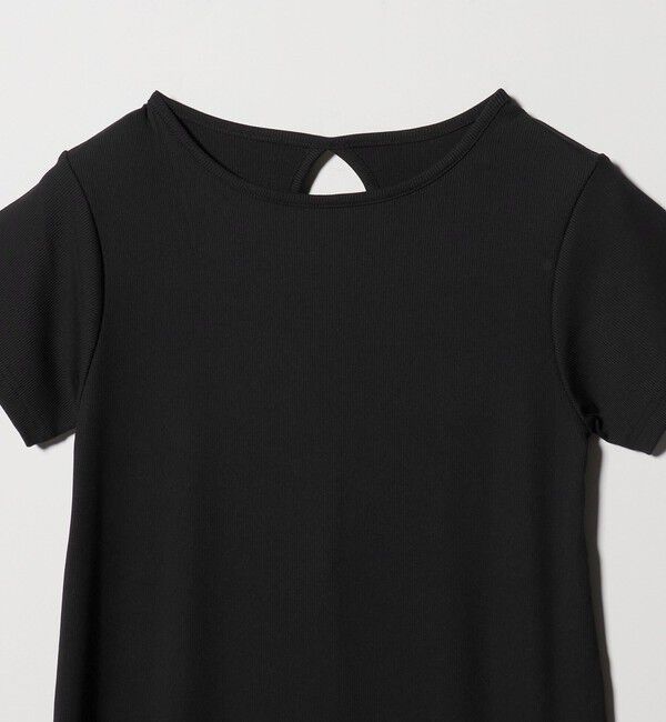 BEAUTY&YOUTH UNITED ARROWS「【WEB限定】リブショートスリーブ カットソーワンピース」|ワンピース|