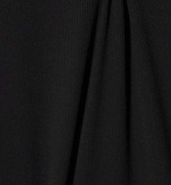 BEAUTY&YOUTH UNITED ARROWS「【WEB限定】リブショートスリーブ カットソーワンピース」|ワンピース|