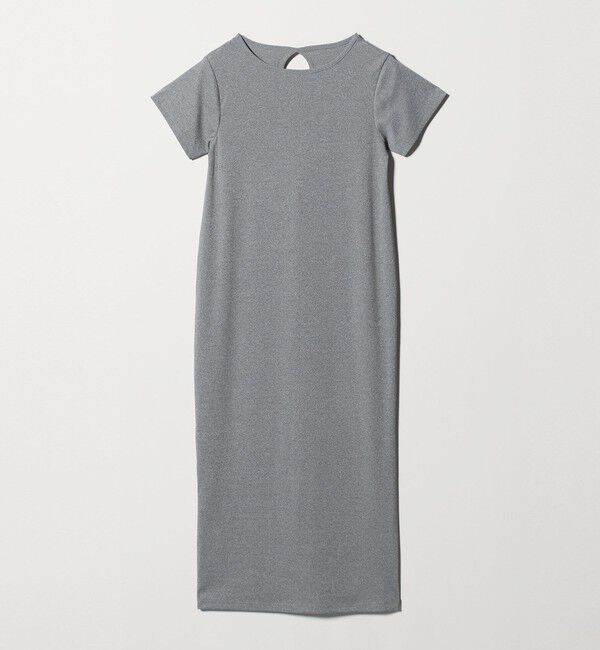BEAUTY&YOUTH UNITED ARROWS「【WEB限定】リブショートスリーブ カットソーワンピース」|ワンピース|
