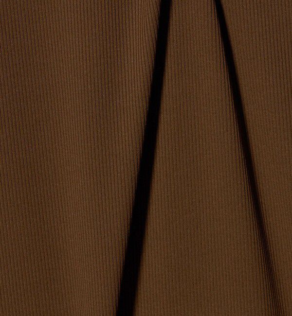 BEAUTY&YOUTH UNITED ARROWS「【WEB限定】リブショートスリーブ カットソーワンピース」|ワンピース|