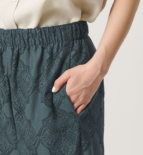 BEAUTY&YOUTH UNITED ARROWS「【WEB限定 Wardrobe DAILY MINIMAL】レース イージーパンツ ウォッシャブル」|その他|