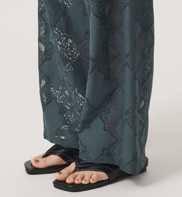 BEAUTY&YOUTH UNITED ARROWS「【WEB限定 Wardrobe DAILY MINIMAL】レース イージーパンツ ウォッシャブル」|その他|
