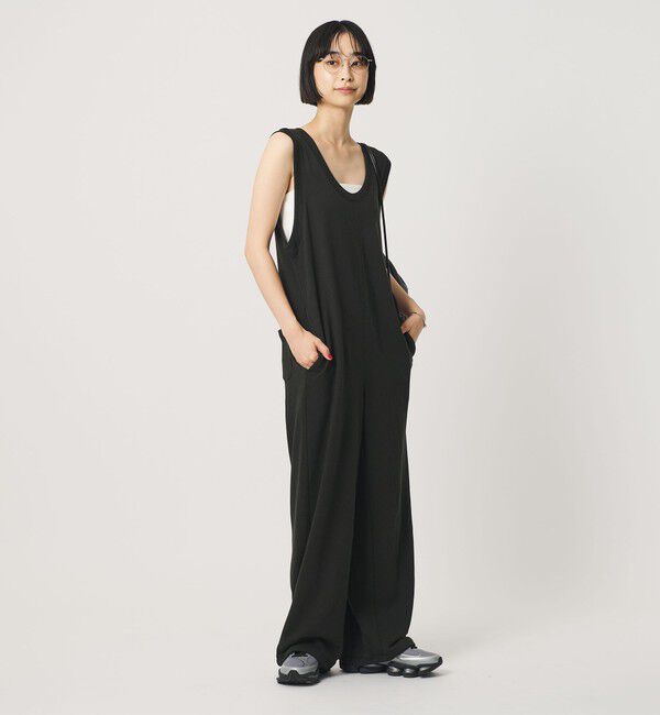 BEAUTY&YOUTH UNITED ARROWS「【別注】＜RUSSELL ATHLETIC＞スウェット オールインワン」|オールインワン|BLACK