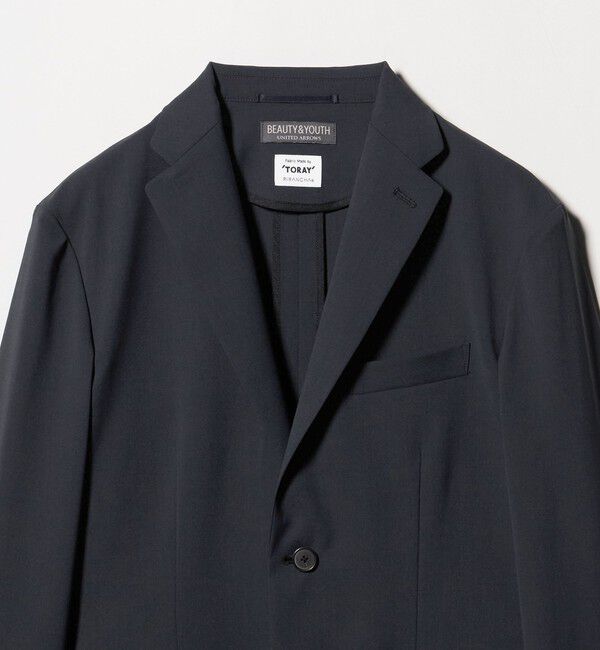 BEAUTY&YOUTH UNITED ARROWS「東レ/TORAY COOL-TEX ジャケット ウォッシャブル 接触冷感 吸水速乾 ストレッチ セットアップ対応可能」|テーラードジャケット|