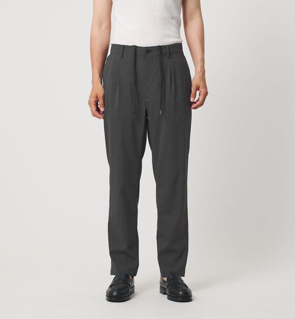 BEAUTY&YOUTH UNITED ARROWS「東レ/TORAY COOL-TEX テーパード パンツ NO.3 ウォッシャブル 接触冷感 吸水速乾 ストレッチ セットアップ」|チノ|