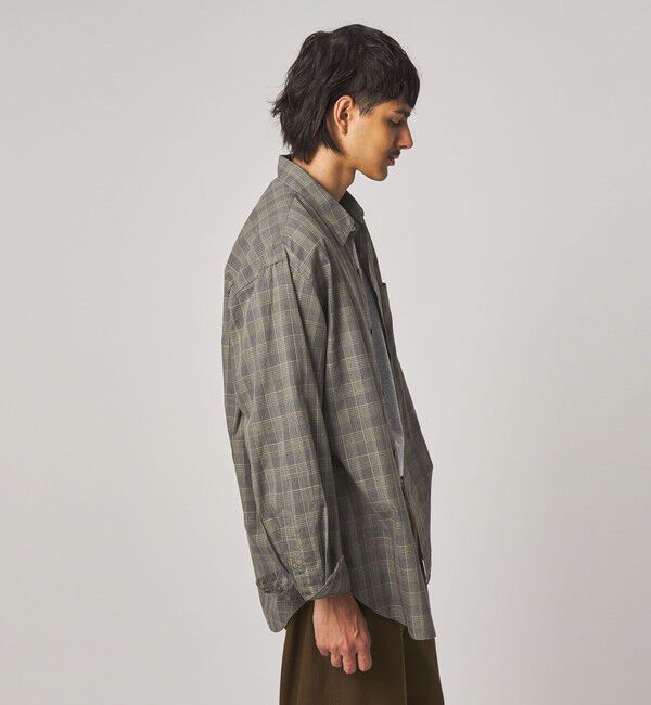 STEVEN ALAN「＜Steven Alan＞ スラブ チェック レギュラーカラー シャツ LOOSE」|シャツ・ブラウス|
