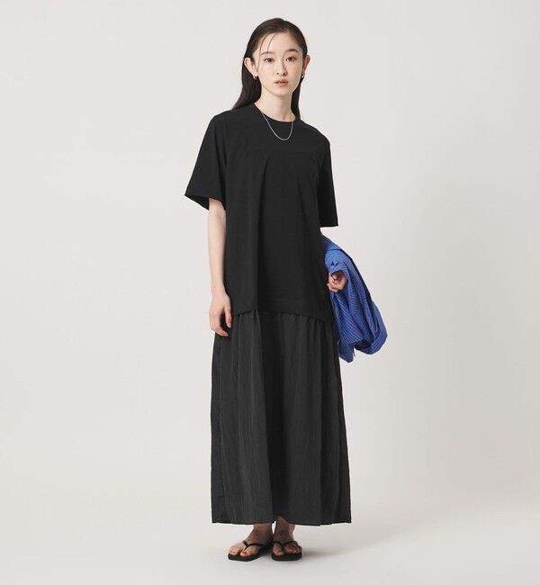 BEAUTY&YOUTH UNITED ARROWS「ドッキング ショートスリーブワンピース」|ワンピース|