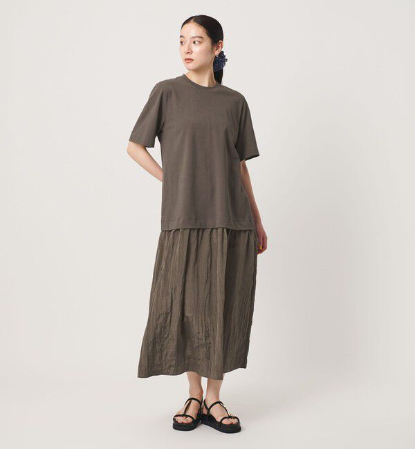 BEAUTY&YOUTH UNITED ARROWS「ドッキング ショートスリーブワンピース」|ワンピース|