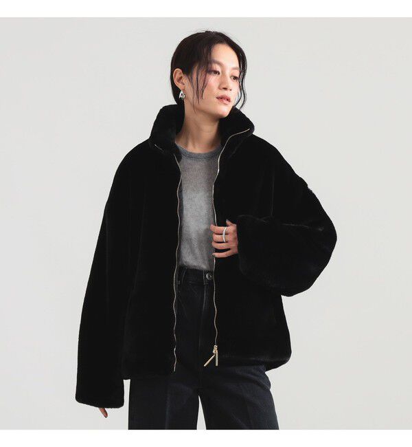 Demi-Luxe BEAMS 「TATRAS / BARBRA ボア ブルゾン」|ブルゾン・スタジャン|