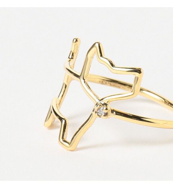 Demi-Luxe BEAMS 「ALIITA / PERRITO リング 犬」|その他|
