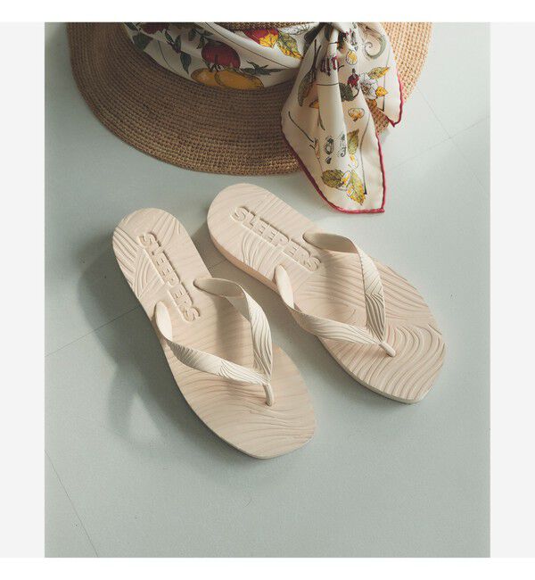 Demi-Luxe BEAMS 「SLEEPERS / Tapered platform サンダル」|サンダル|IVORY