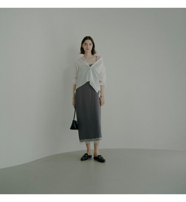 Demi-Luxe BEAMS 「KHADI オーバー ショート シャツ」|シャツ・ブラウス|