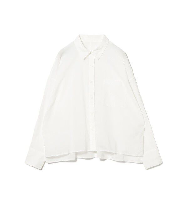 Demi-Luxe BEAMS 「KHADI オーバー ショート シャツ」|シャツ・ブラウス|