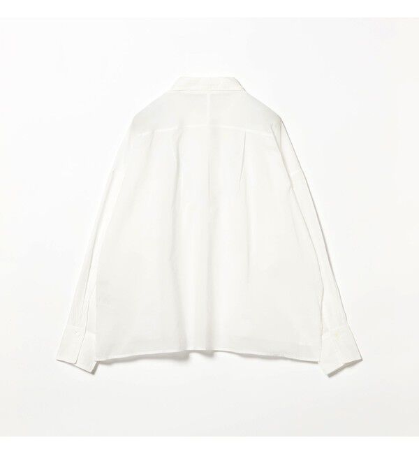 Demi-Luxe BEAMS 「KHADI オーバー ショート シャツ」|シャツ・ブラウス|