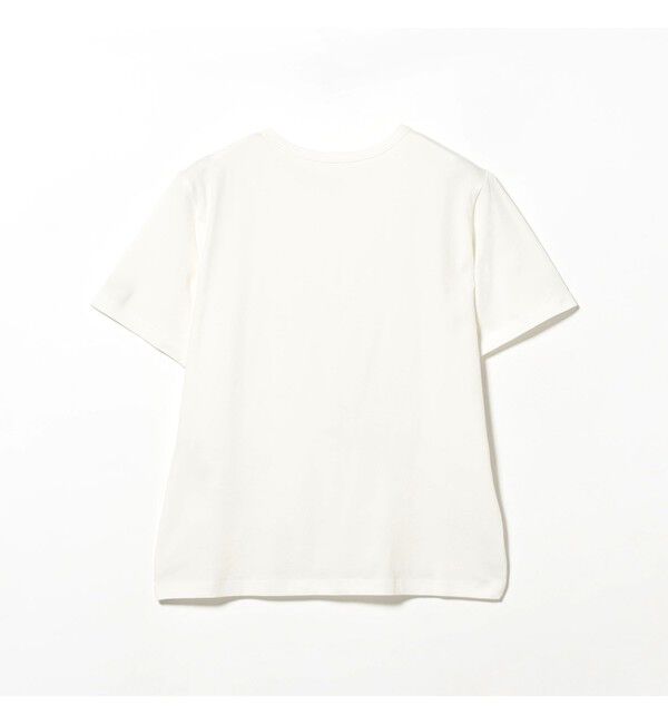 Ray BEAMS 「アシンメトリー タック ビジュー Tシャツ」|Tシャツ・カットソー|