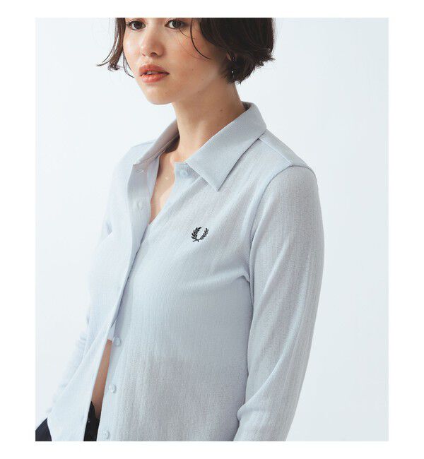 Ray BEAMS 「【別注】FRED PERRY / ロングスリーブ ボタン ポロシャツ」|ポロシャツ|