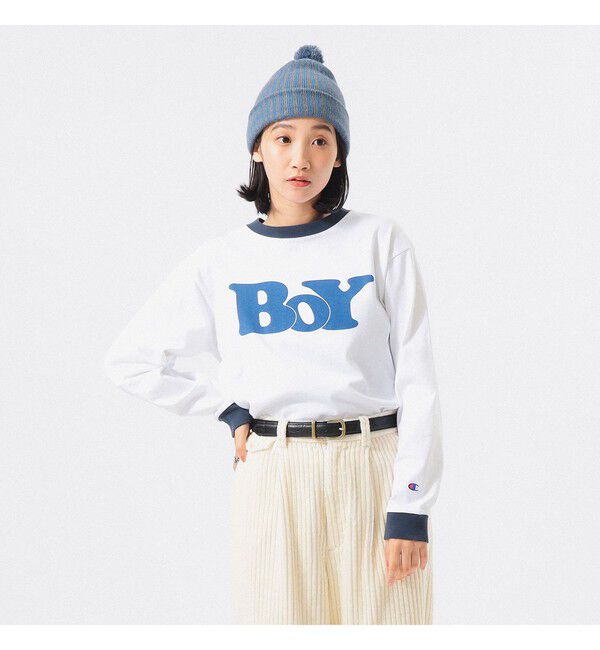 BEAMSBOY「Ch_BOYLOGO_RinSP」|Tシャツ・カットソー|