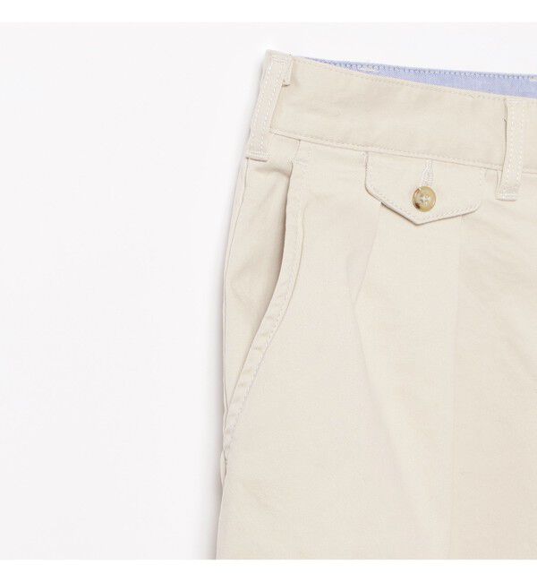 BEAMS PLUS「BEAMS PLUS｜2 Pleats Tapered Twill｜メンズ  チノパン｜オールシーズン」|チノ|