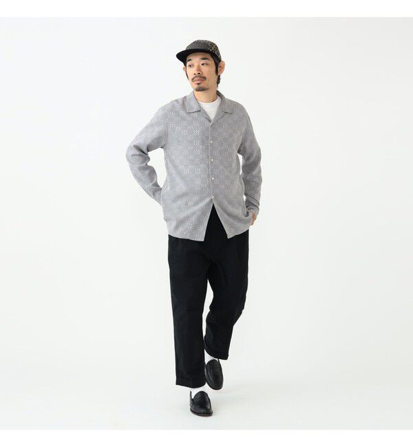 BEAMS PLUS「BEAMS PLUS｜2 Pleats Tapered Twill｜メンズ  チノパン｜オールシーズン」|チノ|