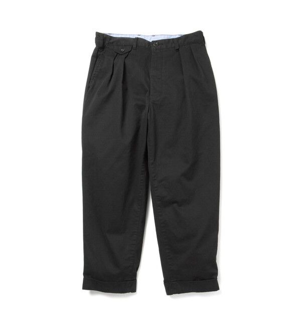 BEAMS PLUS「BEAMS PLUS｜2 Pleats Tapered Twill｜メンズ  チノパン｜オールシーズン」|チノ|