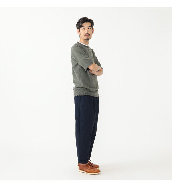 BEAMS PLUS「BEAMS PLUS｜2 Pleats Tapered Twill｜メンズ  チノパン｜オールシーズン」|チノ|