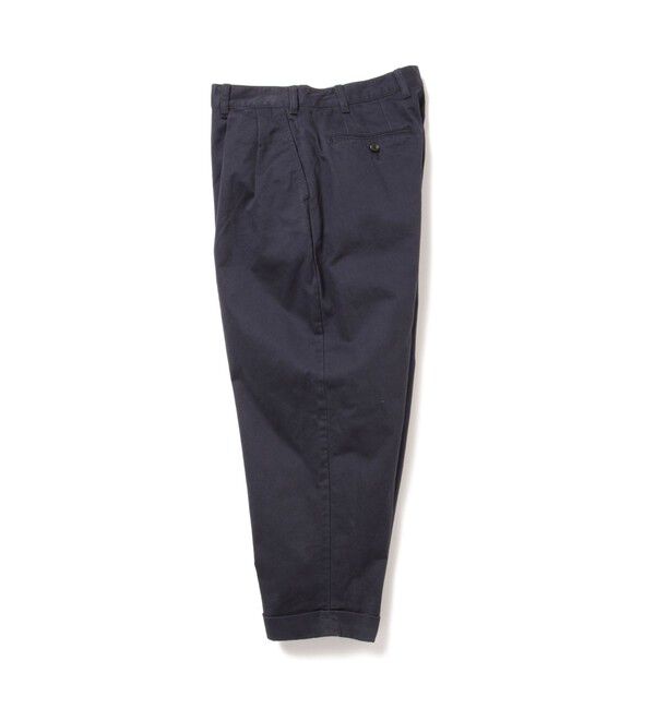 BEAMS PLUS「BEAMS PLUS｜2 Pleats Tapered Twill｜メンズ  チノパン｜オールシーズン」|チノ|